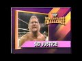Sid justice vs matt burn  mike casey   wrestling challenge march 29th 1992