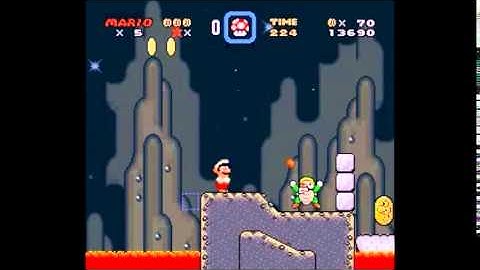 SMW Custom Level - Caloric Crater