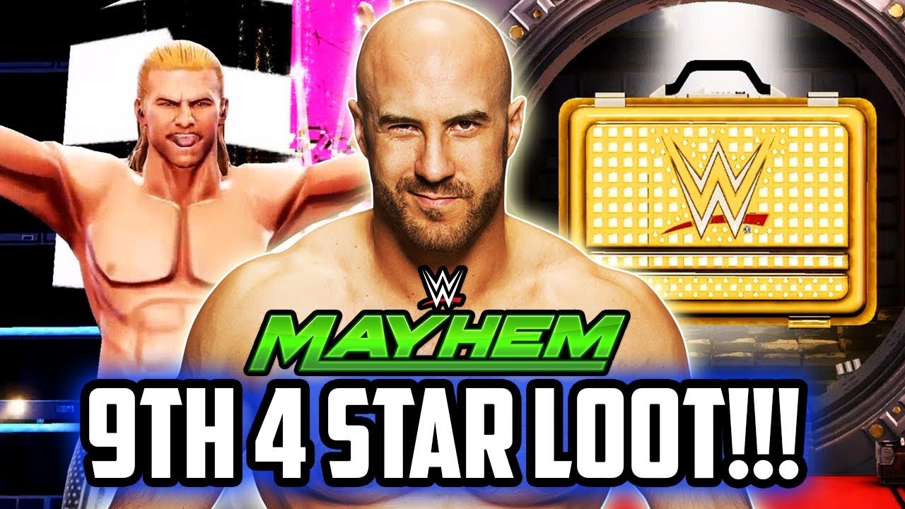 WWE MAYHEM SURPRISING 4 STAR LOOT OPENING!! NEW SUPERSTAR COMING