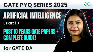 GATE DA 25:Practice and PYQs: AI Part 1