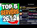 Top 5 BEST Servers For Minecraft 26.1.2! (SMP, PvP, Prison) - Java & Bedrock