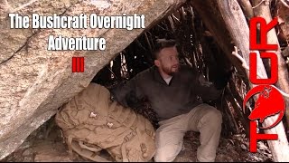 Real Bushcraft in a Winter Storm - The Bushcraft Overnight Adventure III