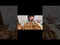 餃子50個とご飯約4合とキムチ🥟🍚 #shorts #asmr