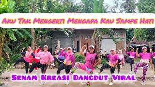 Download Lagu Aku Tak Mengerti Mengapa Kau Sampe Hati //Senam kreasi terbaru dangdut viral //Fina kreasi MP3
