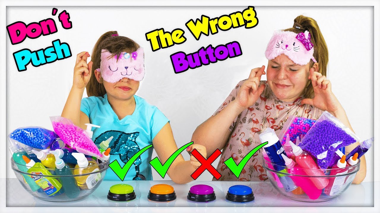 DONT PUSH THE WRONG BUTTON SLIME CHALLENGE 