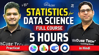 Statistics for Data Science: Full Course for Beginners in 5 Hours | Probability and Statistics 2025