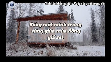 Sinh tồn hoang dã - Sống một mình trong rừng giữa mùa đông giá rét