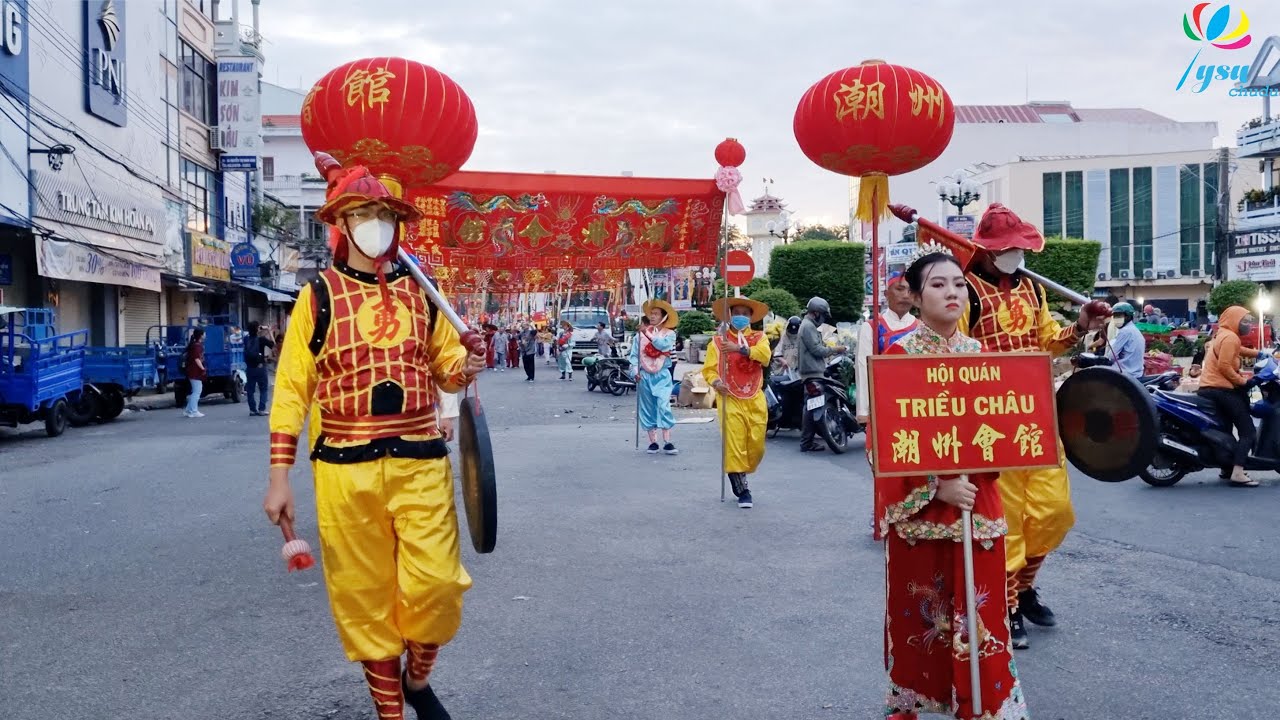 P7 Lễ Hội Nghinh Ông 2022 | Hội quán Triều Châu làm lễ ra mắt Ông