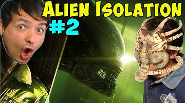 ALIEN ISOLATION - Blind Horror Playthrough Pt 2 - Have a bad feeling!