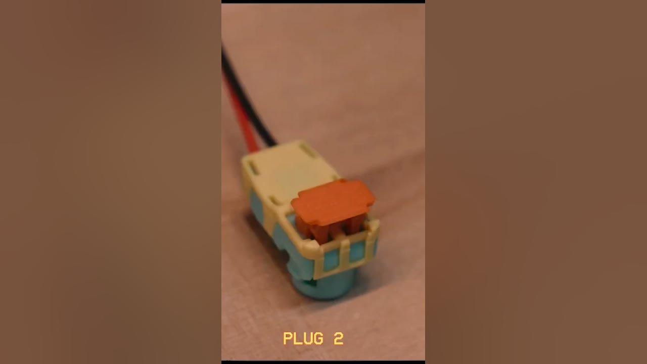 Airbag and seat belt plugs wire harness connector types and how to