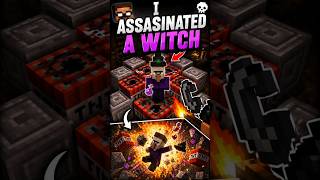 Minecraft TNT Trap Assassination 💥 Witch Didn’t See It Coming!  #minecraft