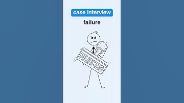 Why People Fail Case Interviews #caseinterview #consulting #jobinterview