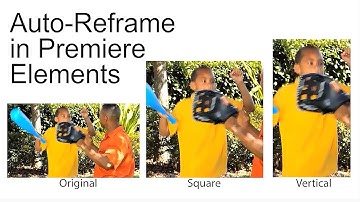 Auto Reframe in Premiere Elements