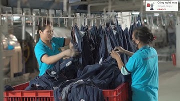 Quy Trình Sản Xuất Quần Jeans Của Công Ty Từ Khâu Đầu Đến Khâu Cuối NTN.