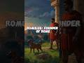Romulus  founder of rome from myth to empire shorts history