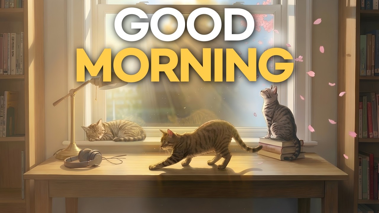 기분 좋은 월요일 시작 ☀️ 아침부터 오후까지 듣기 좋은 3시간 루틴 | good morning lofi