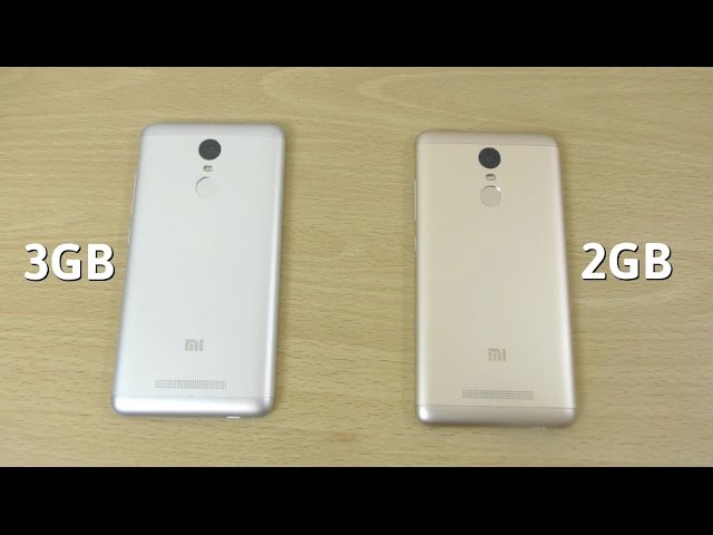 Xiaomi Redmi Note 3 Pro 3GB and Xiaomi Redmi Note 3 Pro 2GB - Speed Comparison!