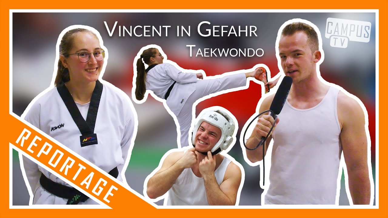 Vincent in Gefahr | Taekwondo an der Uni Bayreuth | CampusTV Bayreuth