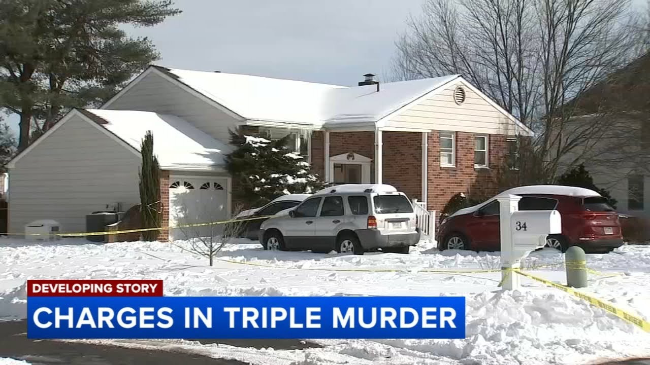 Man charged with criminal homicide, abuse of a corpse in deaths of 3 family members in Bucks County