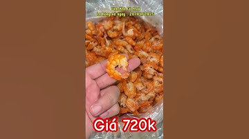 Tôm Khô Cà Mau size to (Lô hàng ngày 26/04/2025) - Giá 720k / 1kg