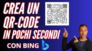 Il metodo più VELOCE per creare un QR CODE con Bing