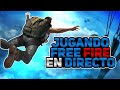 jugando free fire en vido