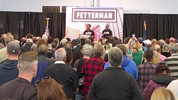 John Fetterman Rally in Philly: Dennis "Freedom" a...