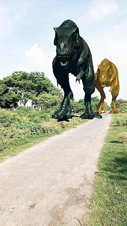 Big dinosaur chase T-rex chasing part- 102 #shorts #dinosaur #youtube #dinosaur #youtubeshorts