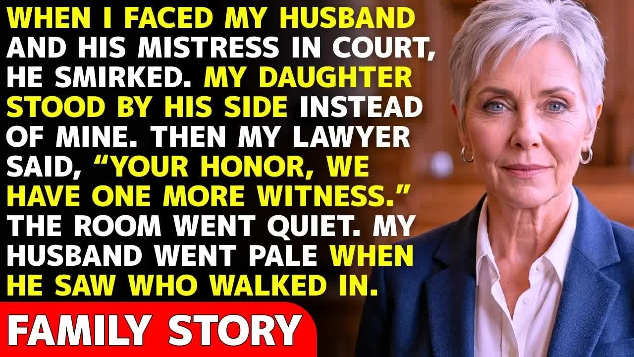 When The “Surprise Witness” Walked Into The Courtroom — My Husband And Daughter Went Pale
