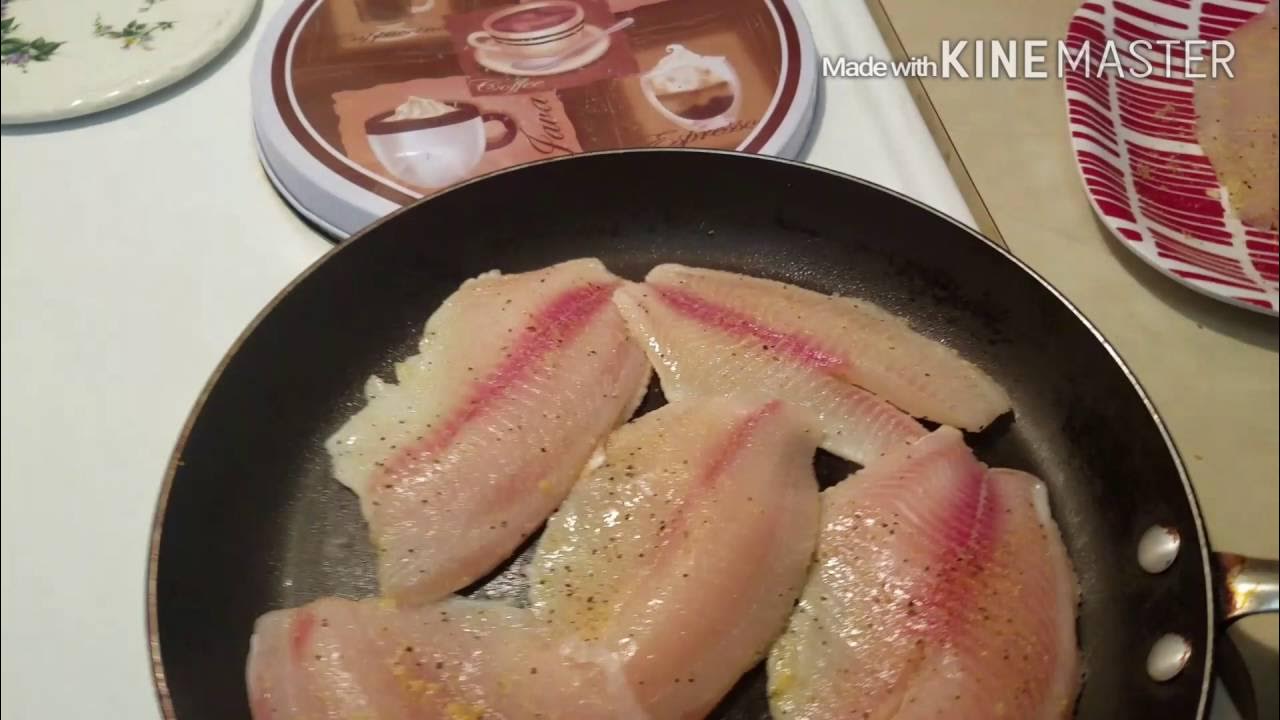 Filete de Pescado Tilapia super Fácil de Preparar (Mimis VM) - YouTube