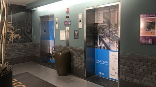 Kone MonoSpace Elevators at Old Georgetown Rd Garage, Pike & Rose, North Bethesda, MD