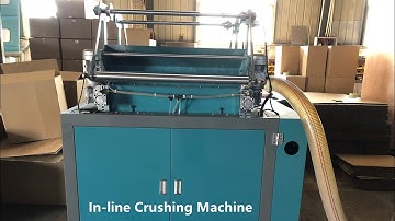 Double Head In-Line Crusher For Thermoforming Machine