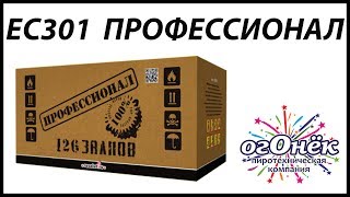 ЕС301 Профессионал (1,2 х 126)  пиротехника оптом огОнёк