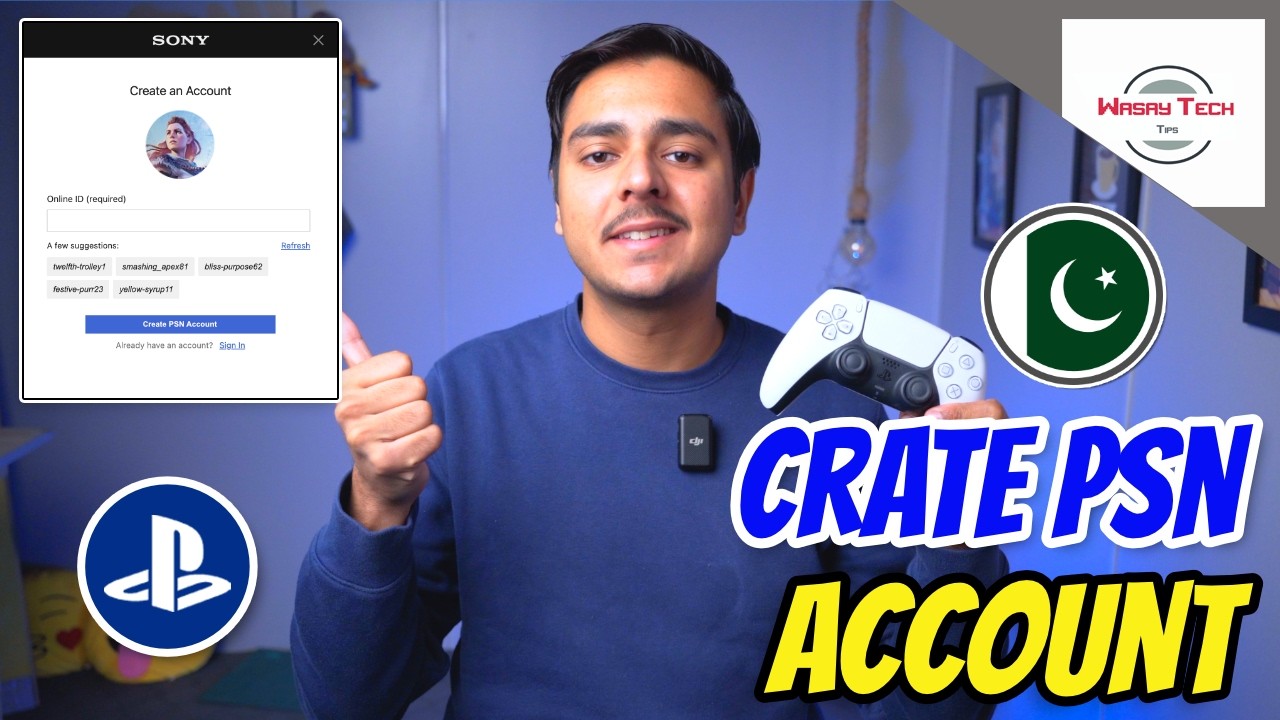 How to Create PlayStation Account in Pakistan 2025 | How to Make ...