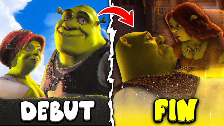 L'histoire COMPLETE de Shrek en 30 minutes