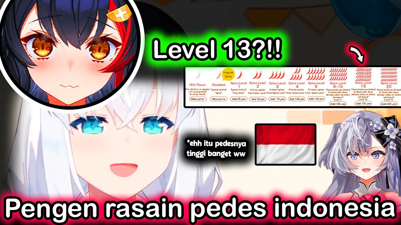 Мио только что узнала, насколько остры индонезийцы, и Фубуки хочет попробовать...【Hololive】