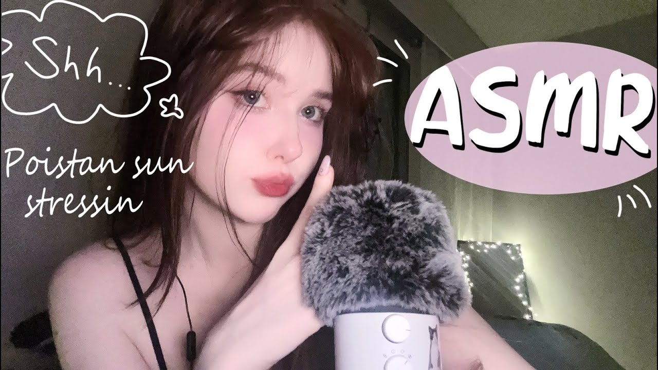 tää video pelastaa sun huonon päivän ja helpottaa stressiä || asmr suomi🎤🤍