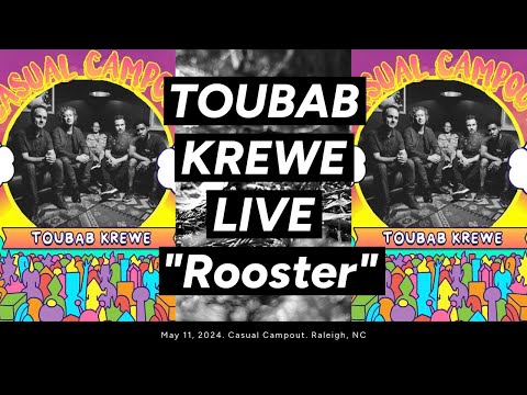 Toubab Krewe play "Rooster" live at Casual Campout Festival in Raleigh NC  2024