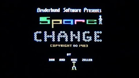 Spare change disk drive sound (Apple II - Broderbund)