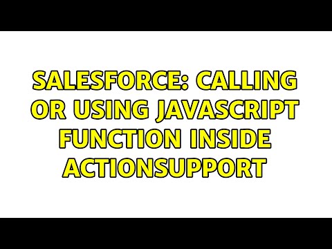 Salesforce: calling or using javascript function inside actionSupport