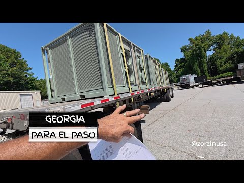 Miniatura do vídeo: Transportando Carga da Georgia Para Cidade de El Paso, Texas. Vem Comigo!