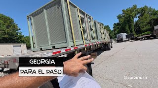 Capa do vídeo: Transportando Carga da Georgia Para Cidade de El Paso, Texas. Vem Comigo!