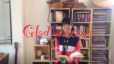 "Glad You Came" created by students at Openmind Projects learning camps