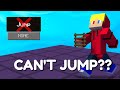 Beating Hypixel Bedwars without JUMPING...