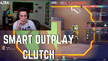 TSM Subroza REACTS TO THIS SMART OUTPLAY... CLUTCH ! | VALORANT Clips / Highlights