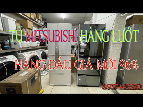 Video Tủ lạnh mitsubishi 550 lít mới 96% . Hàng nhật nội địa... - youtube