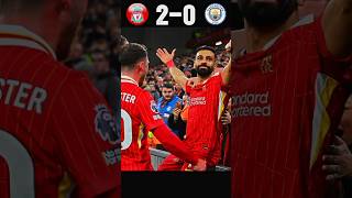 Liverpool vs Manchester city EPL 2024.🔥#football #liverpool #manchestercity