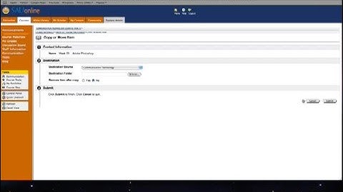 How to Copy and/or Move Content in Blackboard