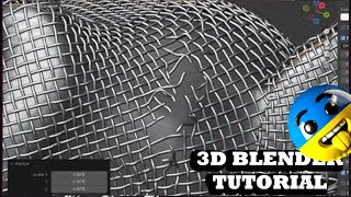 Рвані краї тканини мешем 3д   Blender