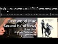 Fleetwood mac  second hand news bass line w tabs and standard notation